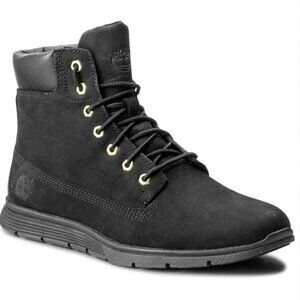 Timberlands Killington 6"  Soft Lace Up Leather Boot Low Rise Black Size 7